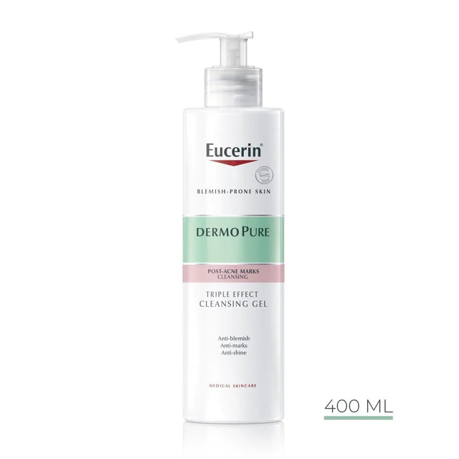 Gel de Limpeza Facial Eucerin Dermo Pure Concentrado 400g – controle acne