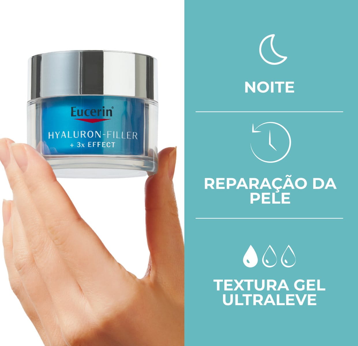 Eucerin Hy-Fi Gel Facial Antirrugas Hidratante 50ml – reparação profunda